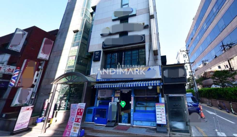 서울 강남구 삼성동 삼성역 역세권(도보8분), 삼성동 사거리 코너길에 있는 3층상가. 월세 매물번호 13902 사진 2