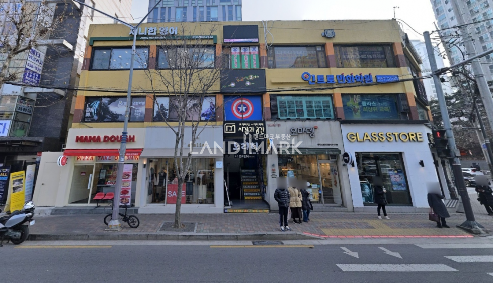 서울 강남구 대치동 도성초사거리 대로변 업종제한없는 가시성 뛰어난 1층상가 월세 매물번호 16547 사진 1