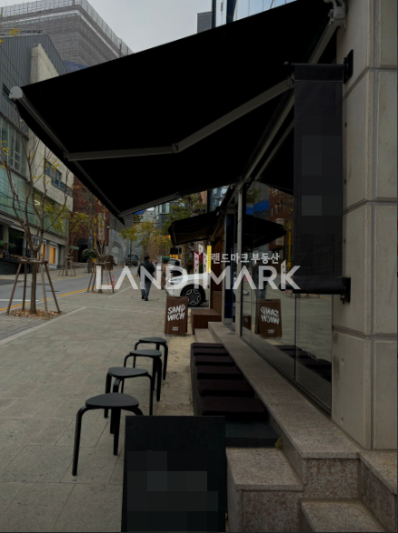 서울 강남구 삼성동 선정릉뷰 오피스상권 유동폭발 모든업종가능한 노출좋은 1층상가 월세 매물번호 16639 사진 1