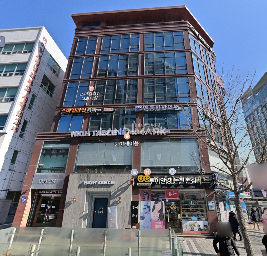 서울 강남구 논현동 언주역 대로변 코너건물 1층 2층 연층사용 강력추천 월세 매물번호 16789 사진 1